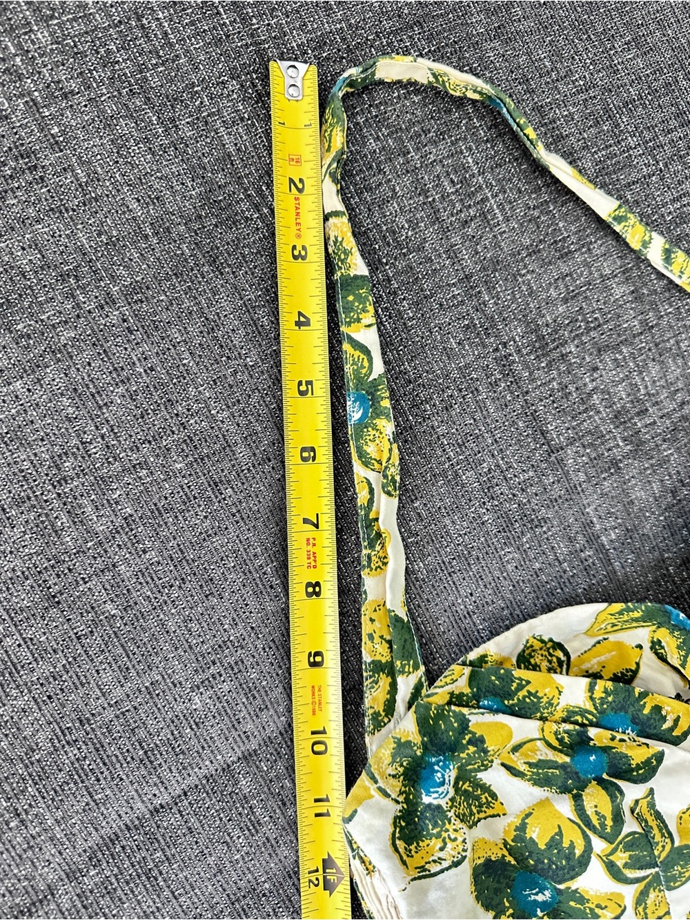 Anthropologie 100% Cotton Girls From Savory Floral Halter Mídi Dress Size - Picture 9 of 16